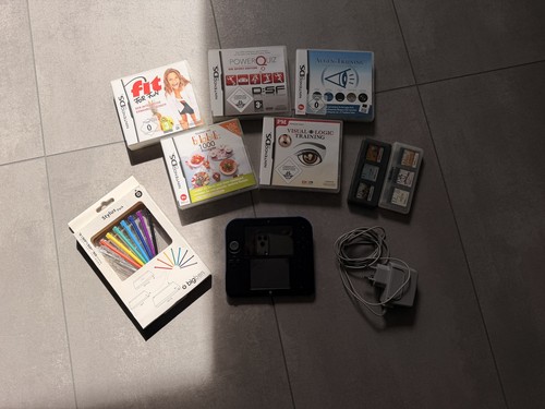 Nintendo 2ds schwarz blau 17 - schwarz/blau, +