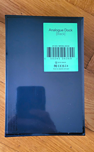 Analogue pocket dock - -, black