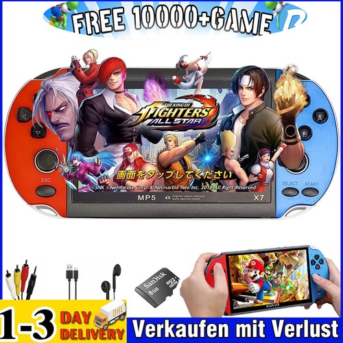 8gb handheld spielkonsole - x7,