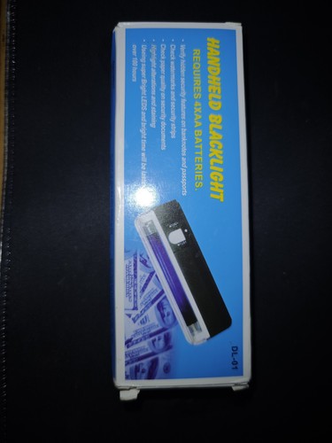 Handheld blacklight lampe - handheld, uv-lampe