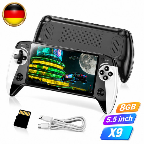 Tragbare spielkonsole handheld - tragbare,