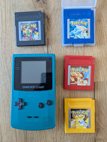 Nintendo game boy color grün - nintendo,