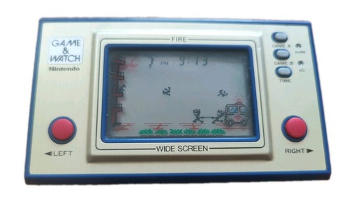 Nintendo game watch fire - nintendo, &