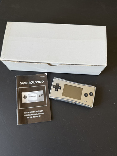 Gameboy micro nintendo silber - nintendo,