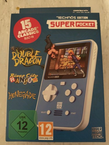Evercade super pocket technos - super,