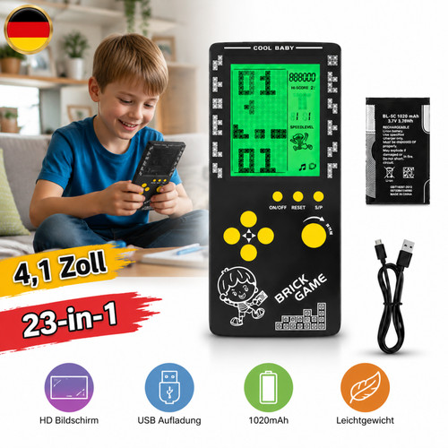 1020mah tetris spielkonsole - 1020mah, tetris-spielkonsole