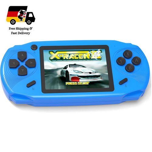 Handheld spielekonsole blau - handheld,
