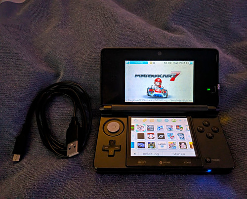 Nintendo 3ds ctr 001 schwarz - ctr-001,