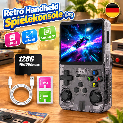 Retro handheld spielkonsole - retro,