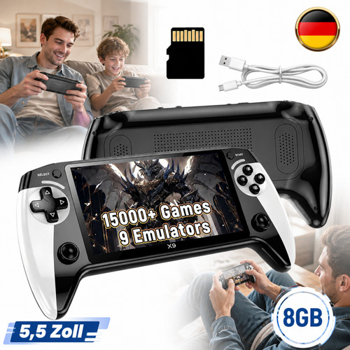 Handheld spielekonsole 8gb - spielekonsole,