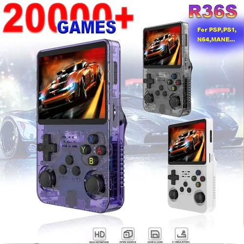 R36s retro handheld videospiel - retro,