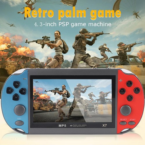 Handheld spielkonsole - x7, 4,3"